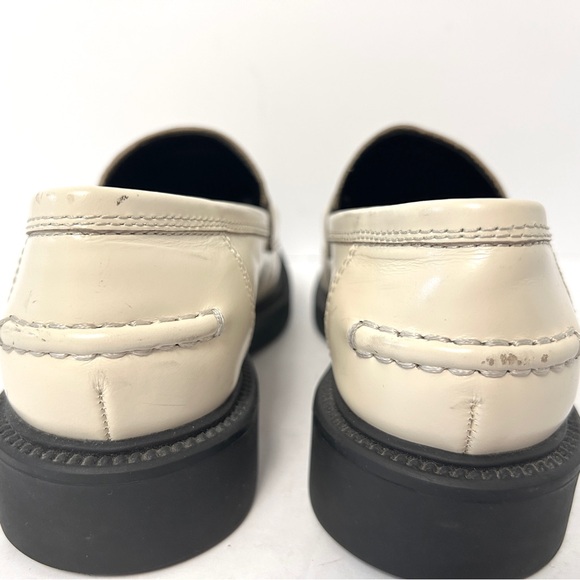 Vagabond Shoemakers Alex Loafer Shoe Poetcore Cream Beige Black Size EU 36 US 6 - Picture 8 of 15